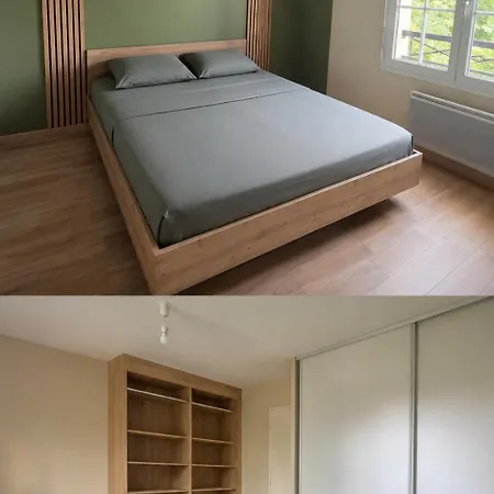 Maison Chaleureuse Avec Exterieur Calme Prázdninový dům